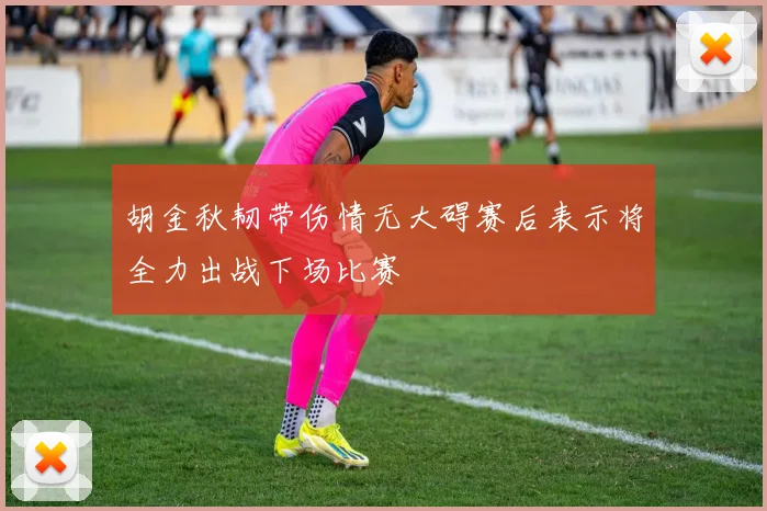 胡金秋韧带伤情无大碍赛后表示将全力出战下场比赛